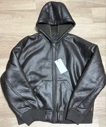 ZARA 더블 페이스 페이크 가죽 자켓