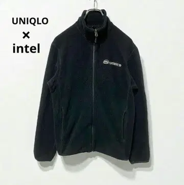 UNIQLO Intel OPTANE 기업 로고 플리스 테크 계열