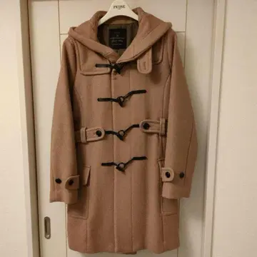 나노 유니버스 더플 코트 카멜