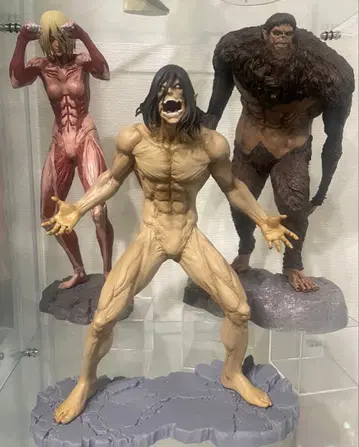 진격의 거인 제일복권 피규어 세트