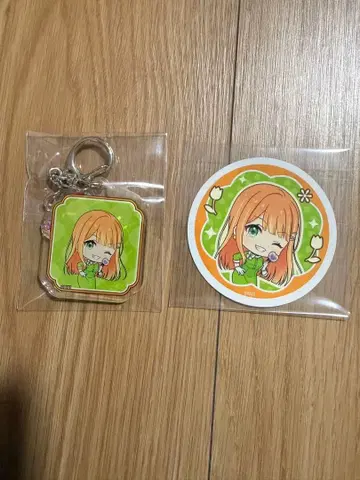 학원 아이돌 마스터 시운 나츠키 스티커 아크릴 키링