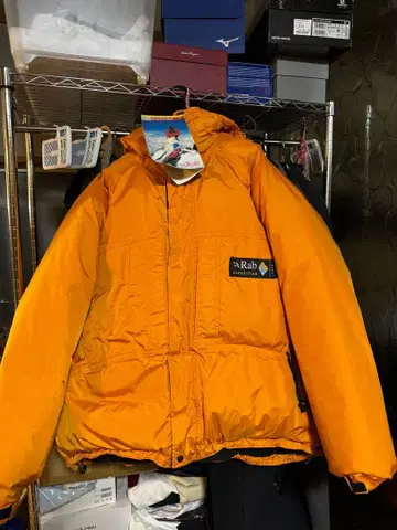 Rab Expedition 다운 자켓 오렌지