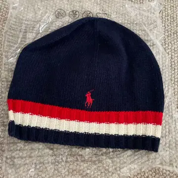 랄프 로렌 플래그 스트라이프 비니