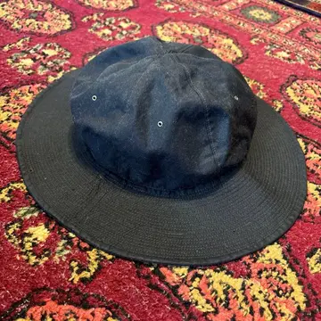 올드조 네이비 오일드 햇 안감 부착