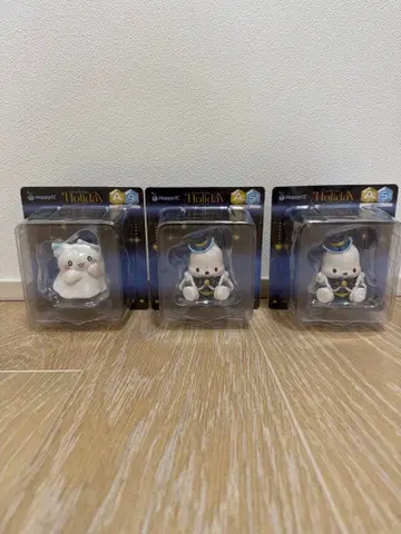 산리오 해피 복권 A상 3종 세트 포차코 하나마루 유령