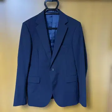 FABRIC TOKYO 네이비 비즈니스 싱글 브레스 자켓