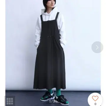 LASUD 라슈드 사이드 라인 점프수트 스커트