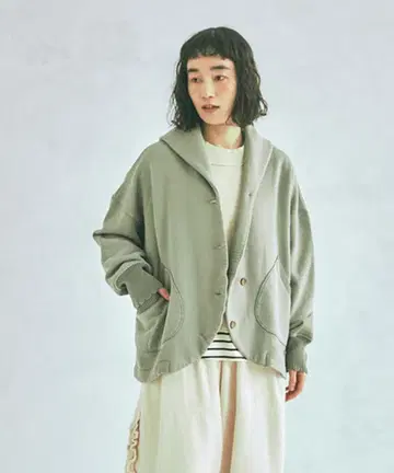 tumugu 금기 신상 코튼 속기모 니트 자켓