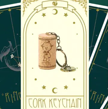 Mrs. GREEN APPLE JAM'S 복권 메멜 코르크 키체인