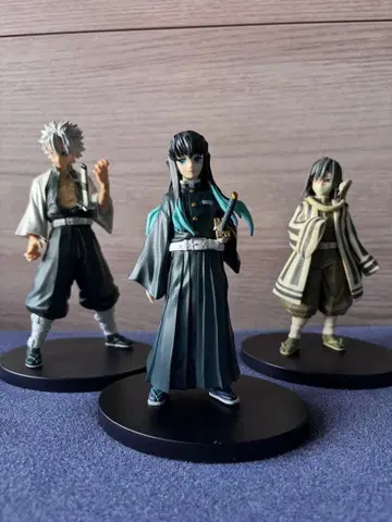 귀멸의 칼날 피규어 시나즈가와 사네미, 토키토 무이치로, 이구로 오바나이