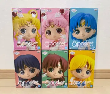 Qposket 세일러문 피규어 6체 세트