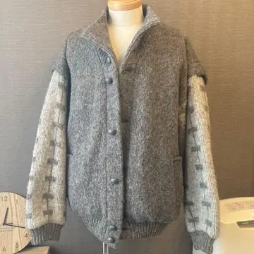 KATLA 카트라 니트 자켓 그레이 빈티지 구제 의류