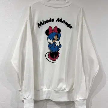 디즈니 미니 마우스 미니 트레이닝복 여성용 L 사가라 자수