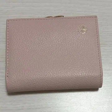 황궁 가마구치 지갑 핑크 베이지 황궁 지갑 핑크