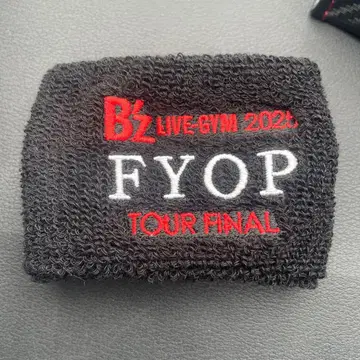 B'z LIVE-GYM 2025 FYOP 최종일 한정판 리스트 밴드