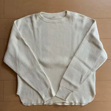 PHIGVEL 헤비 와플 탑 아이보리