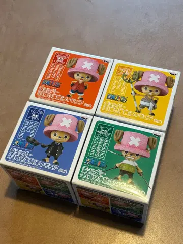 [ 미사용품 ] 초파 [ 목표는 해적 ] 피규어 전 4종 컴프 레어