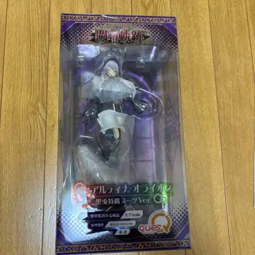 큐즈Q 섬의 궤적 아르티나 오라이온 블랙 토끼 특무 수트 Ver. 피규어