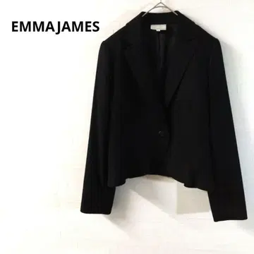 엠마 제이 테일러드 자켓 블랙 심플 스타일리시