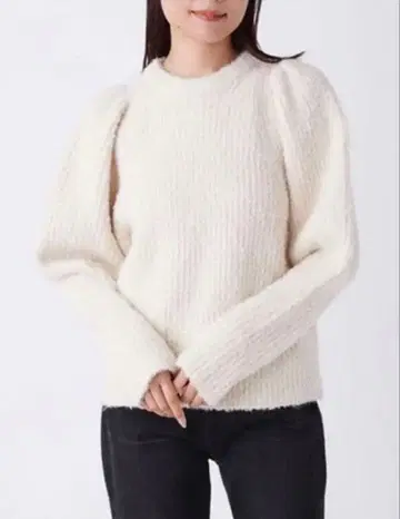 미라 오웬 볼륨 슬리브 니트