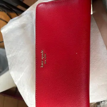 kate spade 레드 장지갑