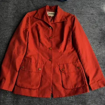 오렌지 테일러드 자켓