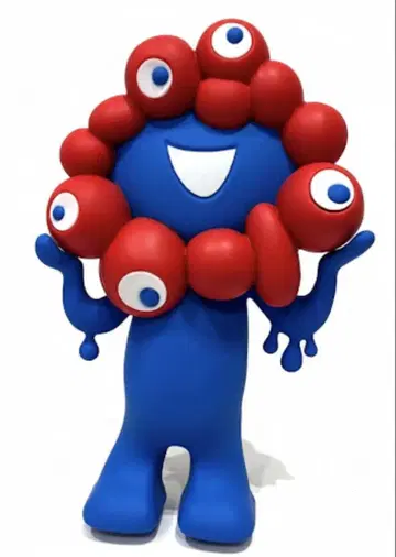 EXPO 2025 공식 미야쿠미야쿠 캔디 실리콘 파우치