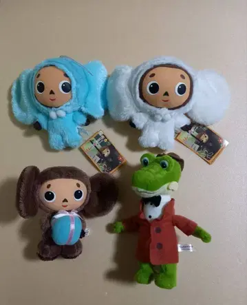 체부라시카 봉제 인형 세트 (친구 게나도 함께)