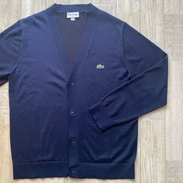 LACOSTE 네이비 가디건 L