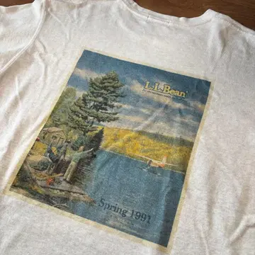 L.L. Bean 1991년 SPRING SUMMER 카탈로그 T셔츠