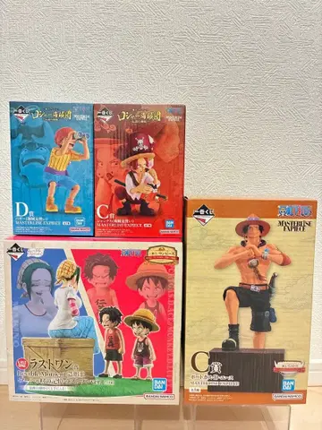 [ 새상품 미개봉 ] 원피스 제일복권 에이스 배기 샹크스 묶음 판매