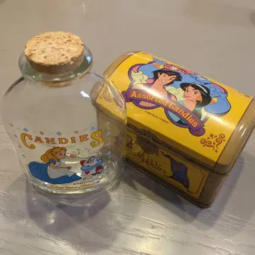 90년대 앨리스 캔디 항아리 알라딘 캔디 통 레트로