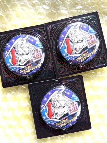 BLEACH 그림죠 벌스데이 캔뱃지 3개