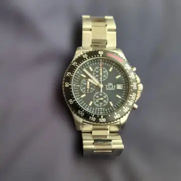 TCH 스포츠 손목시계 블랙