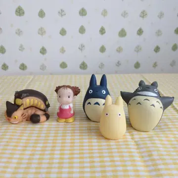 이웃집 토토로 손가락 인형 세트 5개 약 5cm~7cm