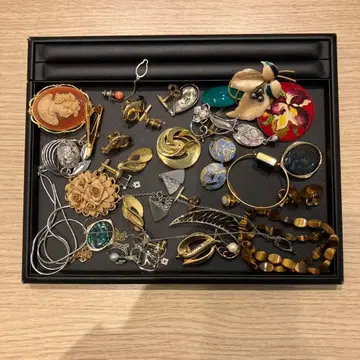 목걸이 브로치 카메오 금제 불명 정리품