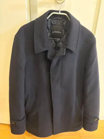 네이비 피 코트