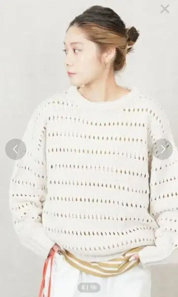 [ 새상품급 ] FREAK'S STORE 아이렛 니트 풀오버