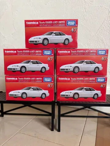 토미카 프리미엄 47 도요타 소아라 출시 기념 사양 5개 세트 미개봉품