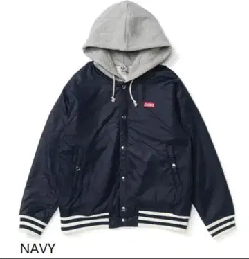 참스 로고 스타디움 후디 M 네이비