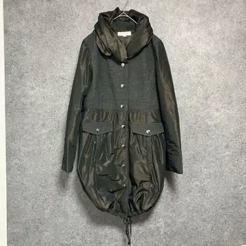 마리무라 충전솜 절개 울 다운 자켓 9호