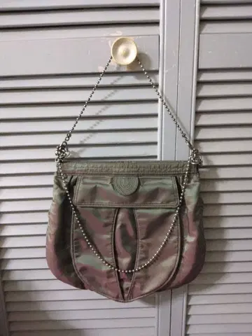 레어 장 폴 고티에 볼 체인 3WAY 숄더백 레인보우 카키