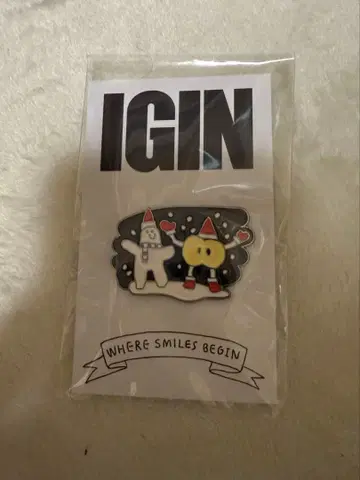 IGIN 핀 배지 holiday edition