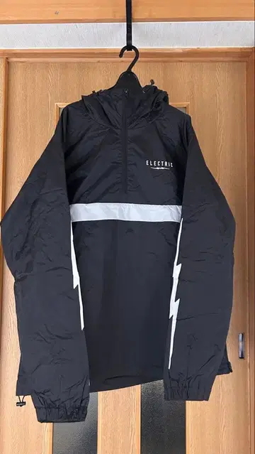 ELECTRIC 나일론 자켓 LARGE 블랙