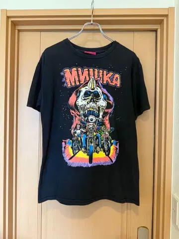 미쉬카 스컬 프린트 T셔츠 M