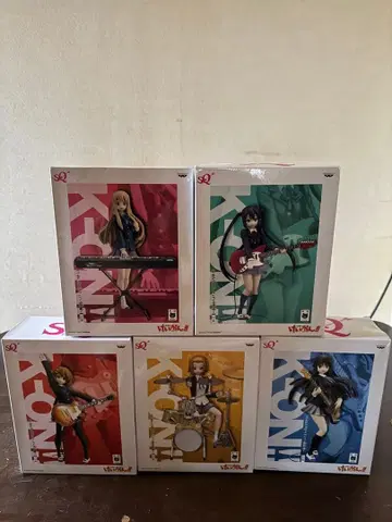 케이온! 피규어 5체 세트