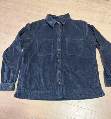 L.L.Bean 네이비 코듀로이 긴팔 셔츠 M