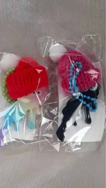 비와코 아크릴 키링 도롱도롱 키링 레인보우 블랙