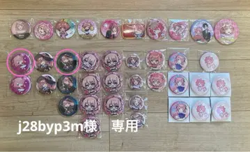 컬러풀 피치 노아님 캔뱃지 2개