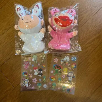 무라카미 다카시 카이카이&키키 퍼펫 세트